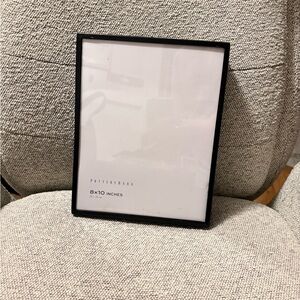 Pottery Barn Sleek Black “Hagen” Frame